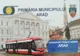La Arad începe distribuirea cardurilor pentru transportul în comun