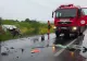 Camion și microbuz, implicate într-un accident violent pe DN7. Un bărbat a murit