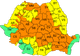 Arad: Cod galben și cod portocaliu de ploi abundente în Arad, joi, până la ora 23