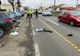 Teribil accident în Arad: Un autoturism a lovit doi bărbați care traversau strada