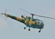 Elicopter în zbor deasupra Aradului, misiune de instruire