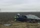 Autoturism răsturnat pe un câmp din județul Arad, o fată de 16 ani a fost rănită
